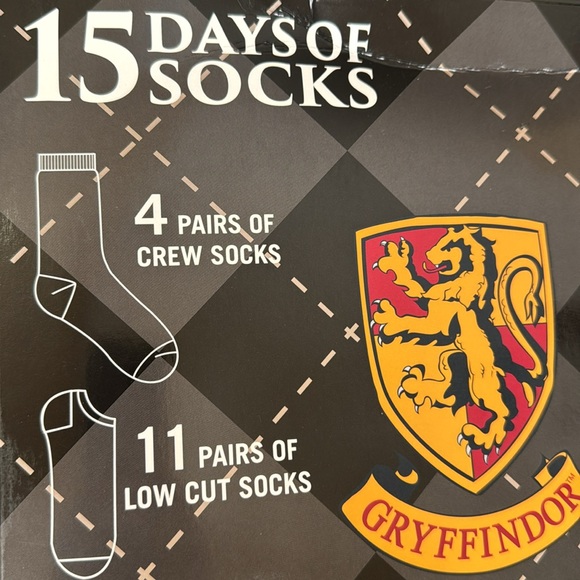 Harry Potter Socks 15 Days of Socks Advent Calendar gift set - Picture 3 of 5